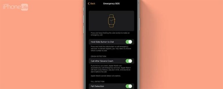 Apple Watch Crash Detectionを有効にする方法ともう一度オフにする（2023）