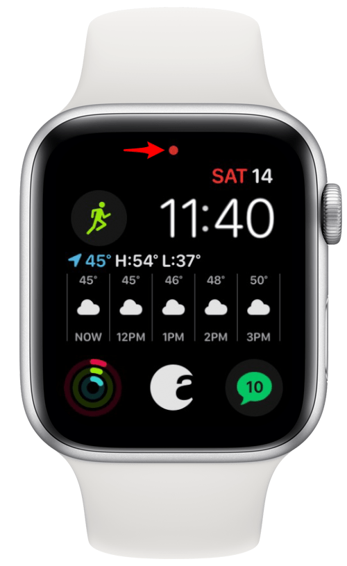 Apple watch series 5 red dot at discount top