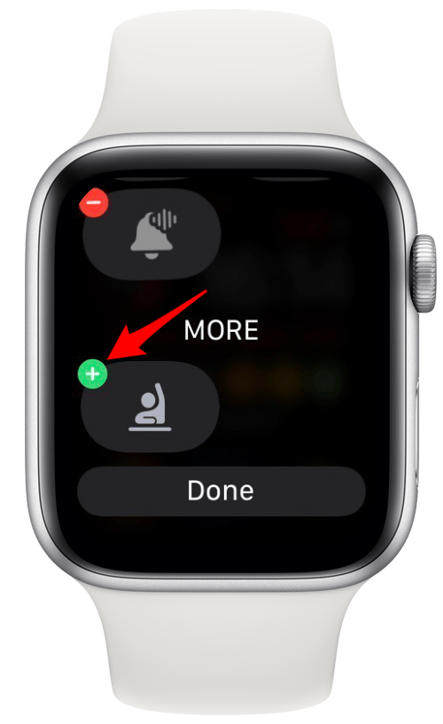 Raindrop icon on online apple watch