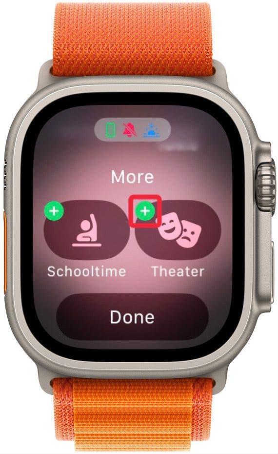 como desativar o modo de teatro no apple watch
