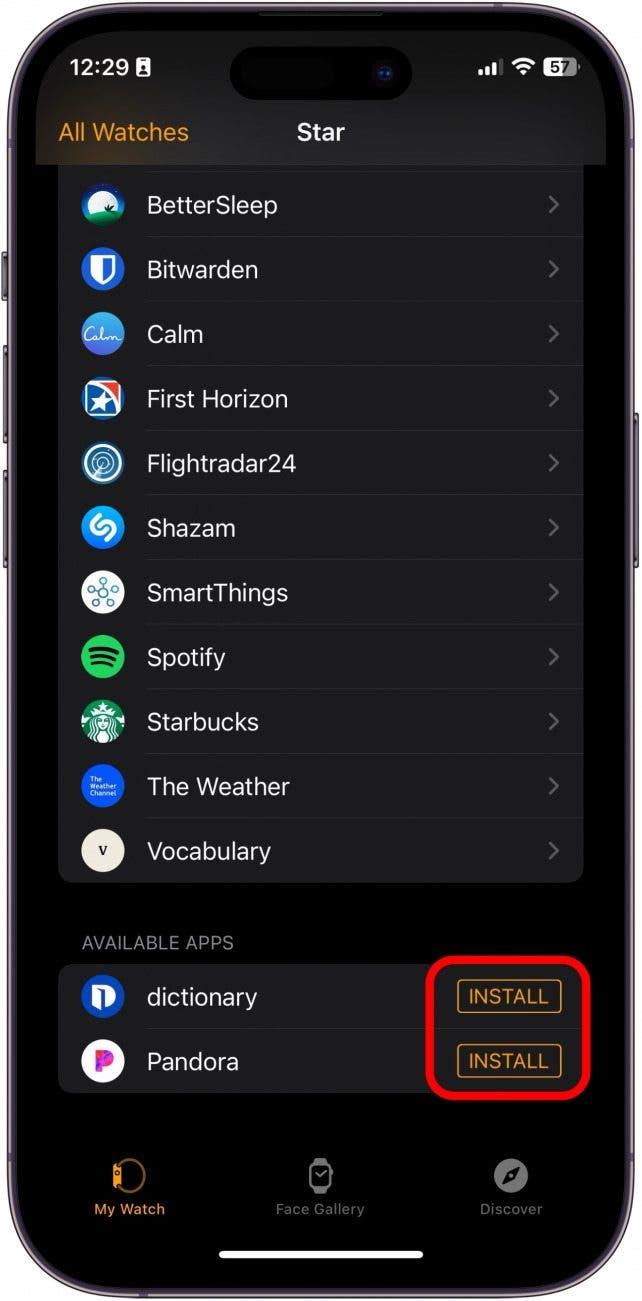 Apps auf der Apple Watch verwenden