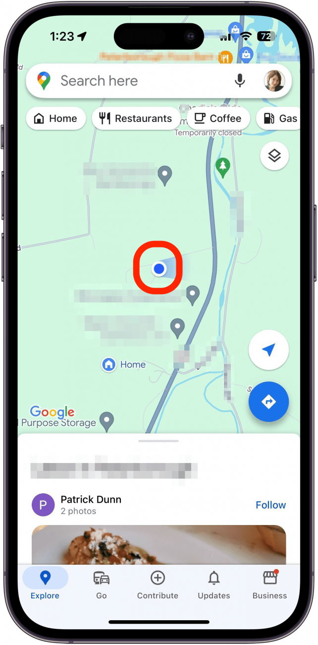 cómo compartir la ubicación indefinidamente de iphone a android