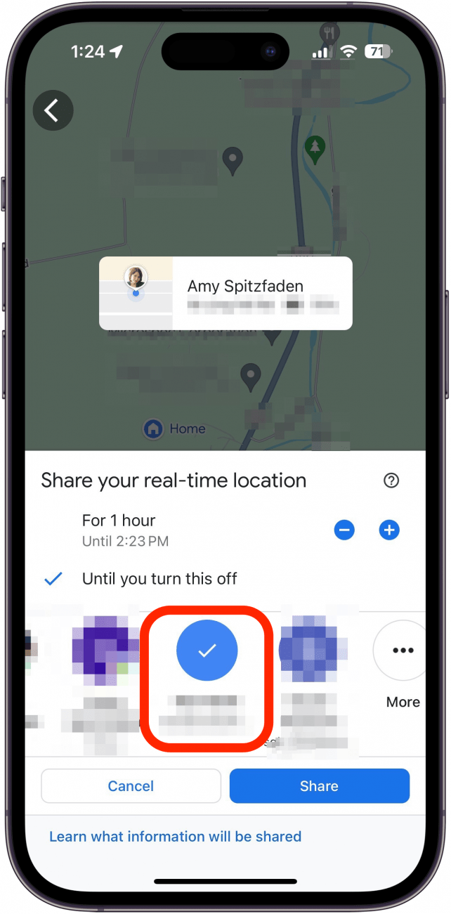 se puede compartir ubicación de iphone a android