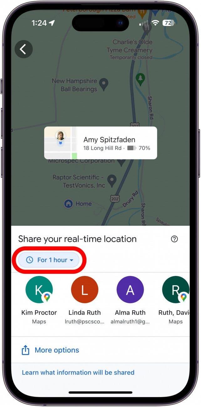 compartir ubicación de iphone a android