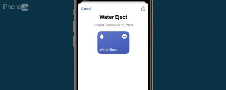 隠れた水の使用方法iPhoneでの排出ショートカット（2023）