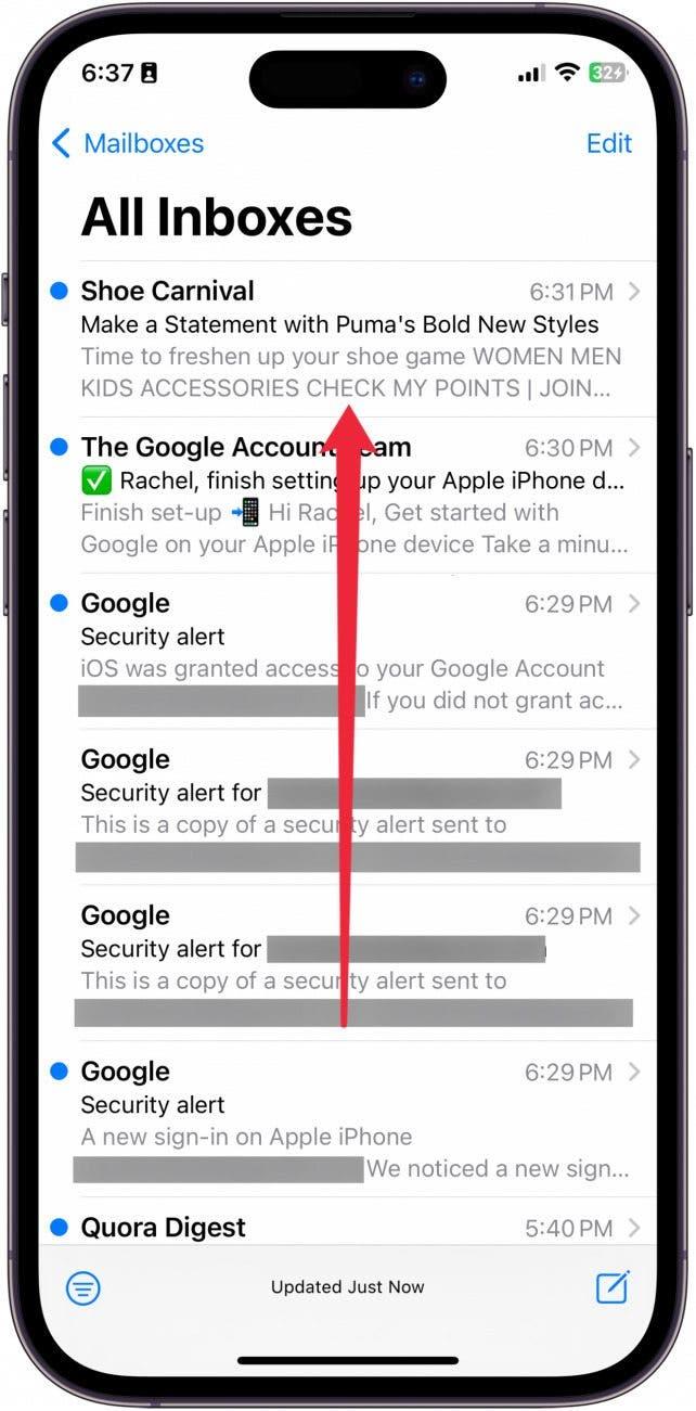 cómo añadir un nuevo correo electrónico en el iphone