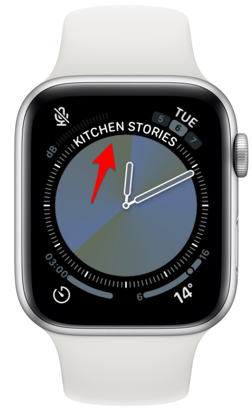 Complication Kitchen Stories sur le cadran de votre Apple Watch