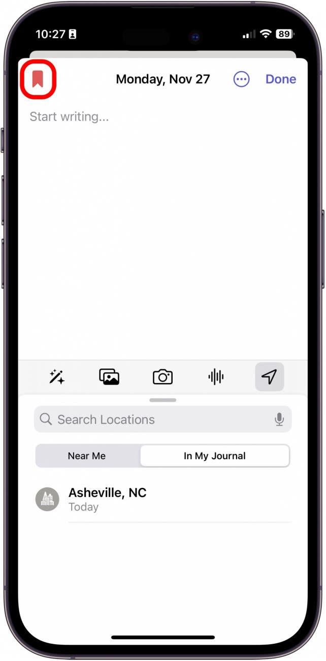 journal apps für iphone