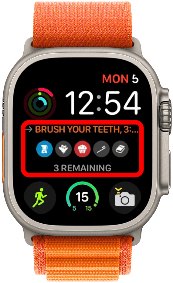 Streaks App zeigt Ihre Ziele auf dem Gesicht Ihrer Apple Watch an