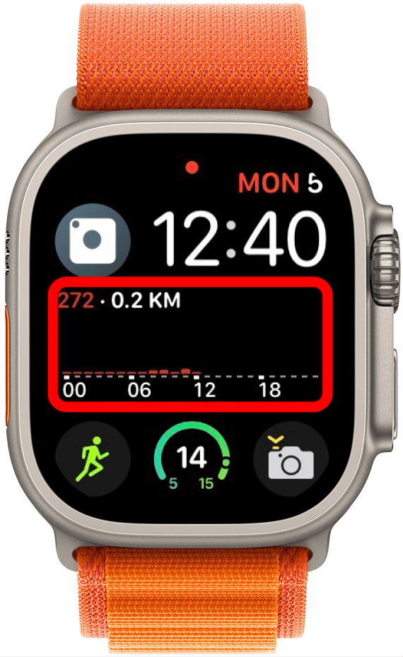 Pedometer++ zeigt Ihre Schritte auf dem Zifferblatt Ihrer Apple Watch an