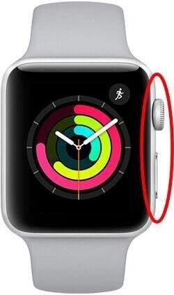 Neustart der Apple Watch erzwingen, um den Bildschirm der Apple Watch zu reparieren
