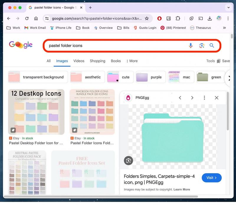 hvordan du endrer fargen på en mappe på mac