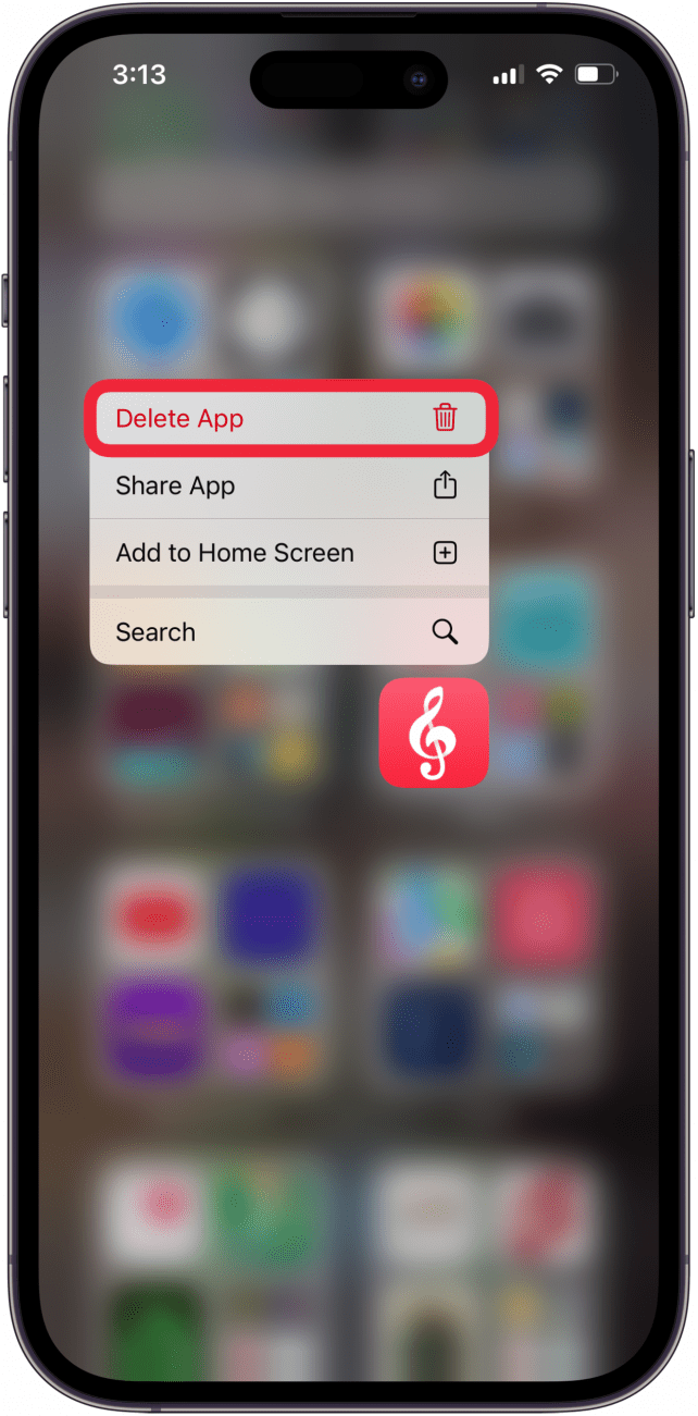 elimine la aplicación y vuelva a instalarla para evitar que musci se reproduzca automáticamente en el iphone