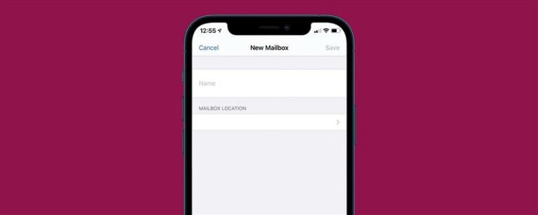 iPhone＆iPadで電子メールフォルダを作成する方法（iOS 15＆ipados 15）