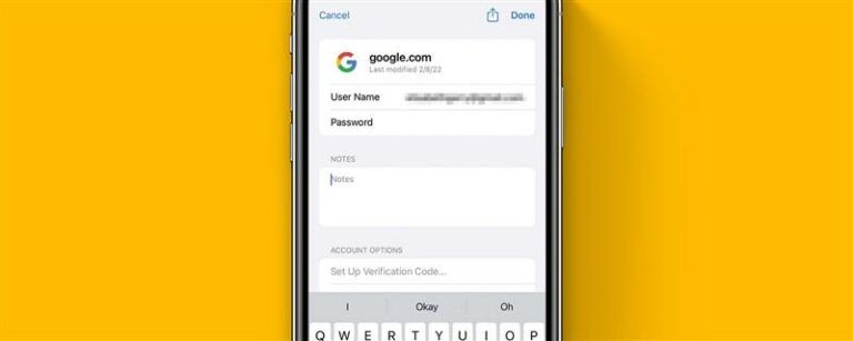 iCloudキーチェーンにメモを追加する方法（2023）