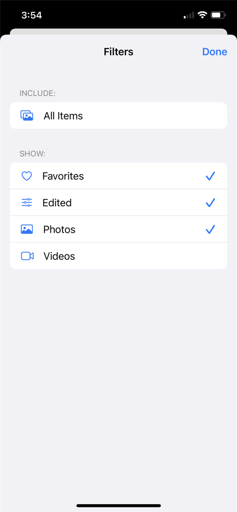 iPhoneの写真アプリで写真をフィルタリングする方法（2023）