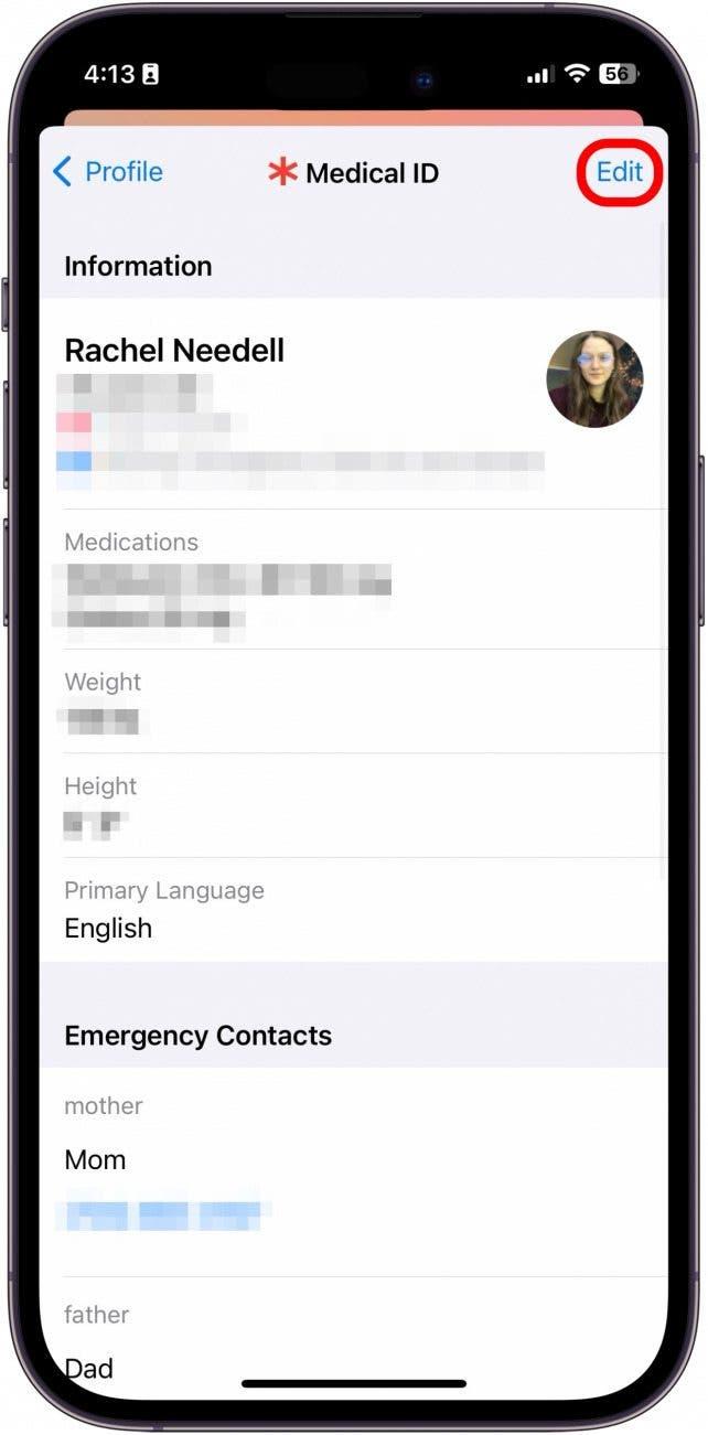 comment ajouter des contacts d'urgence sur iphone
