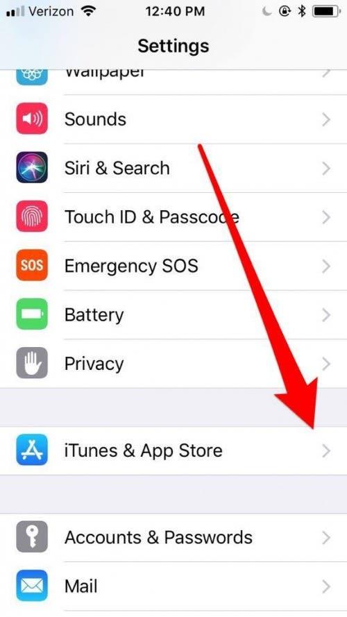 Cómo utilizar los datos del móvil para descargar aplicaciones automáticamente en el iPhone