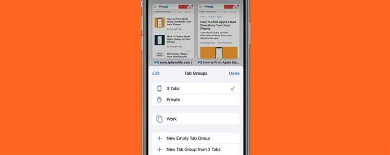 iPhoneでSafari Tabグループを作成する方法（2023）