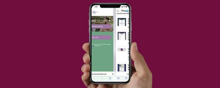 Safari（2023）のタブ間をスワイプする方法