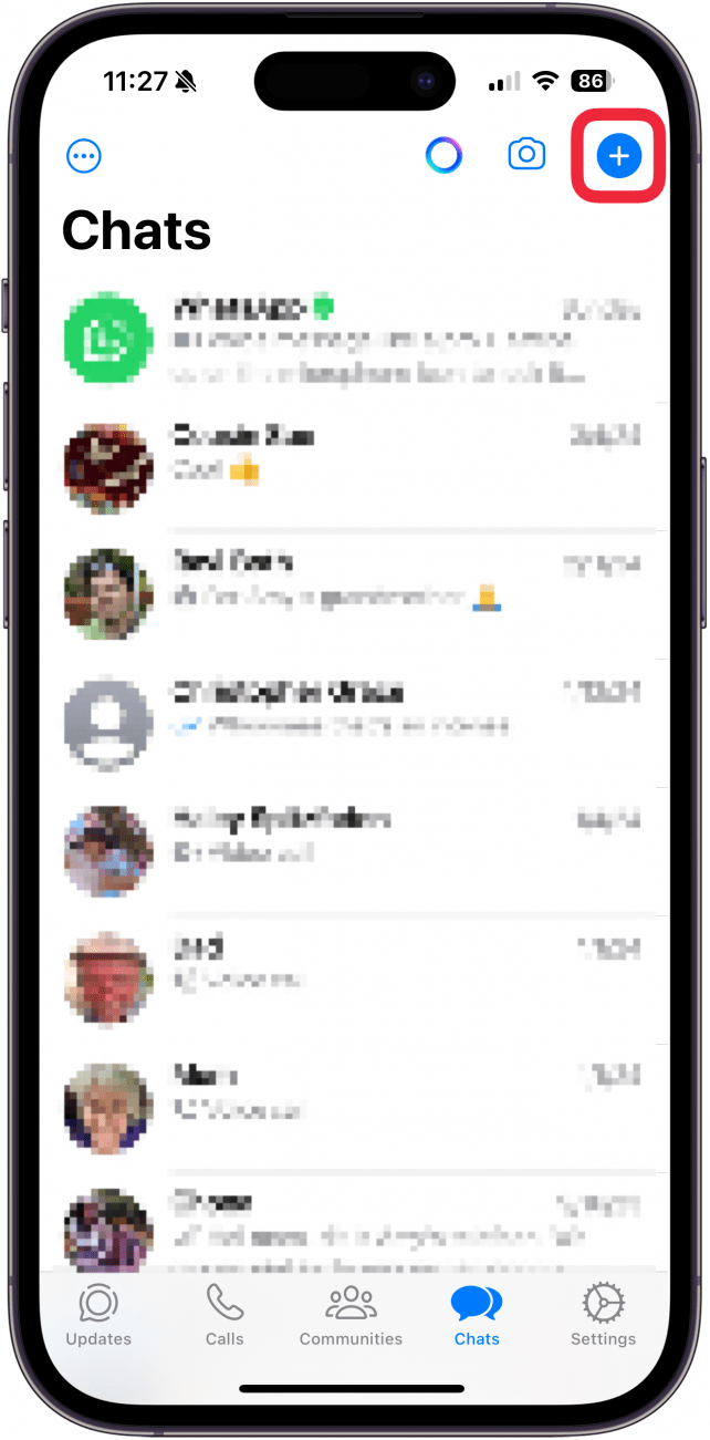 Wie sende ich einen Text an mehrere Kontakte ohne Gruppennachricht?