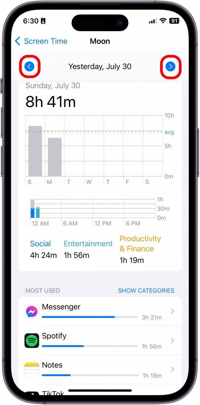 comment vérifier le journal d'activité de l'iphone