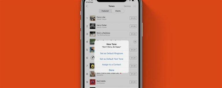 iPhoneで着信音を変更する方法（2023）