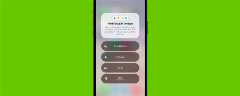 iOS15でフォーカスモードを使用する方法