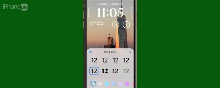 iOS 16（2023）でクロックフォントを簡単に変更する方法