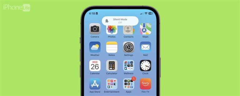 iPhoneでサイレントモードをオフにする方法