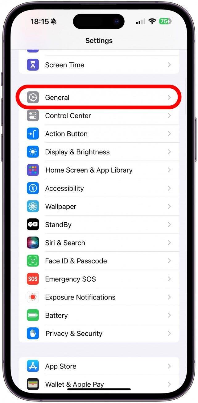 Assurez-vous que votre iPhone utilise la dernière version d'iOS