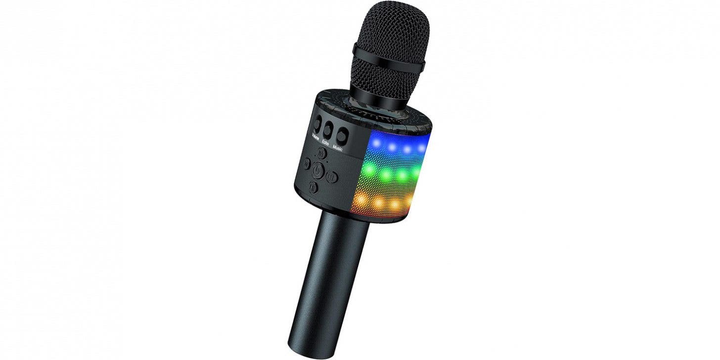 Microphone karaoké Bonaok Q78 ($28.99)