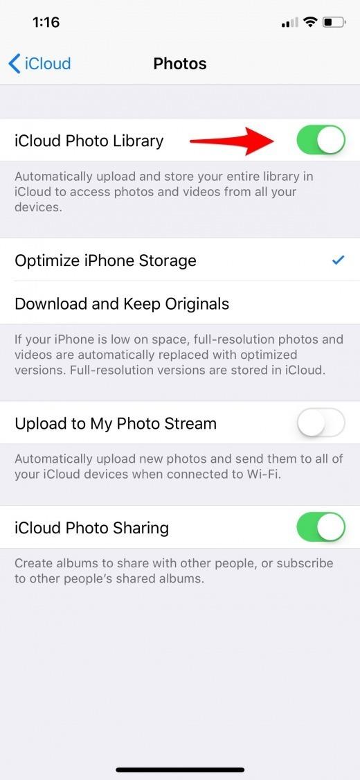 Как загрузить все фото из icloud на iphone